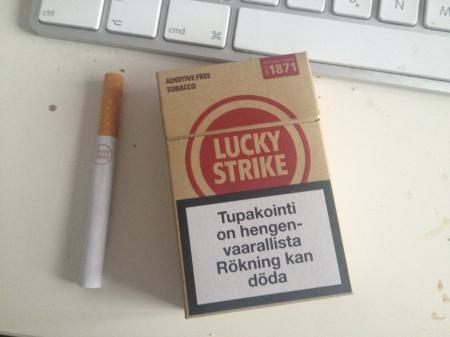 Lucky Strike Additive Free